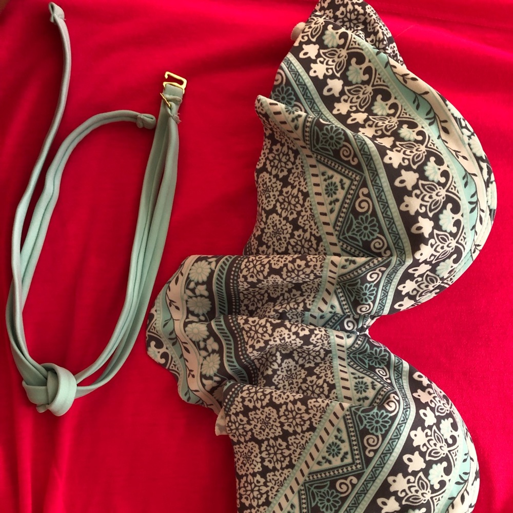 Fringe Bikini top with add on straps